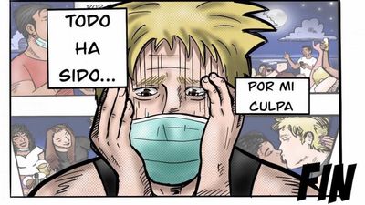 Un cómic para alertar a los jóvenes sobre los riesgos del coronavirus