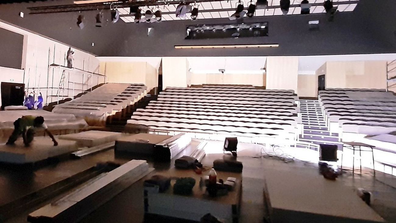 San Martín de la Vega inicia obras de mejora de su auditorio