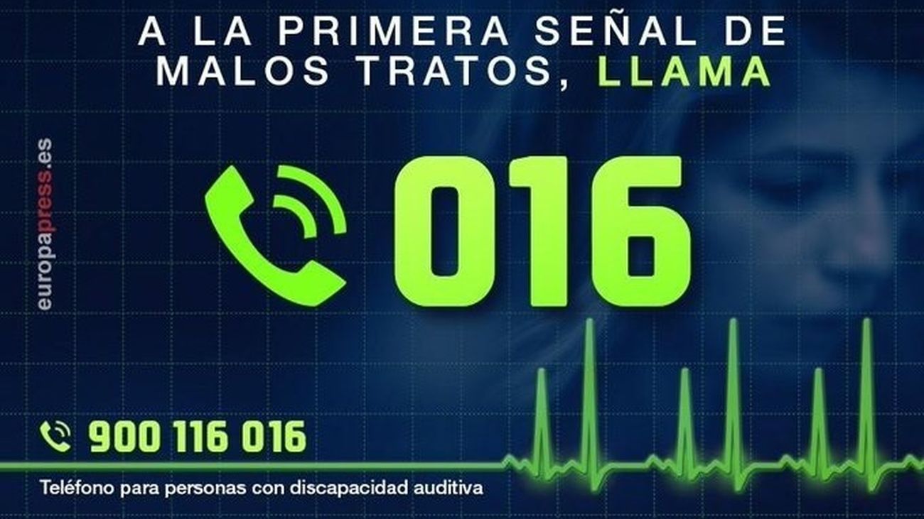 Teléfono para denunciar violencia de género