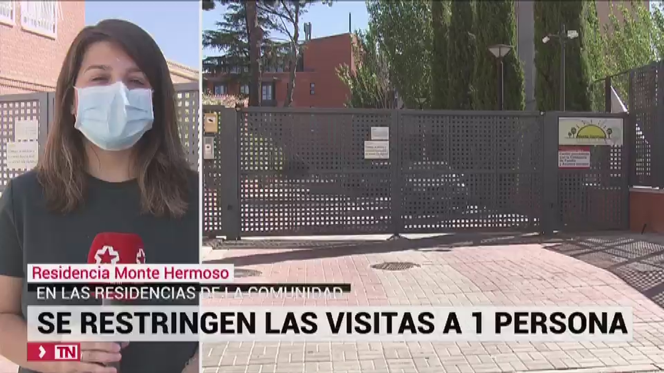 Madrid restringe las visitas en residencias de mayores a una persona por residente