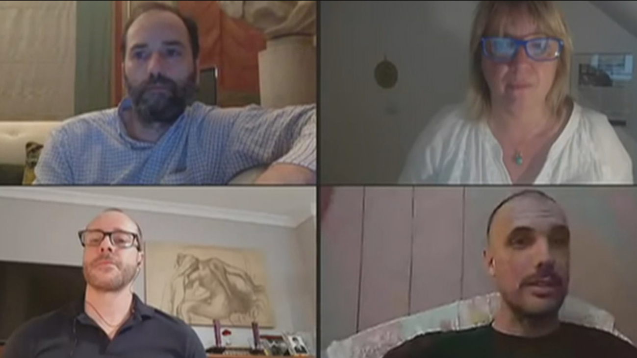 Los negacionistas antes de la protesta: "La mascarilla que se la ponga quien quiera”