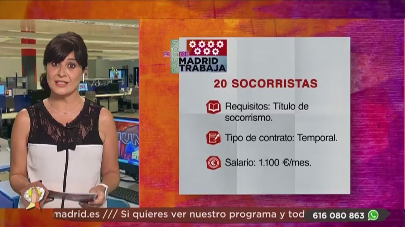 Se necesitan 20 socorristas