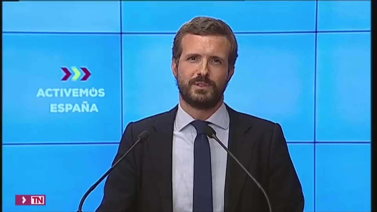 Casado defiende los relevos porque el PP debe tener la  "puerta ancha"