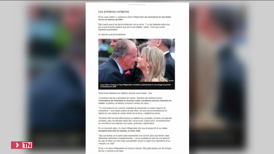 Corinna  dice a la BBC que el rey emérito tenía más cuentas en otros países