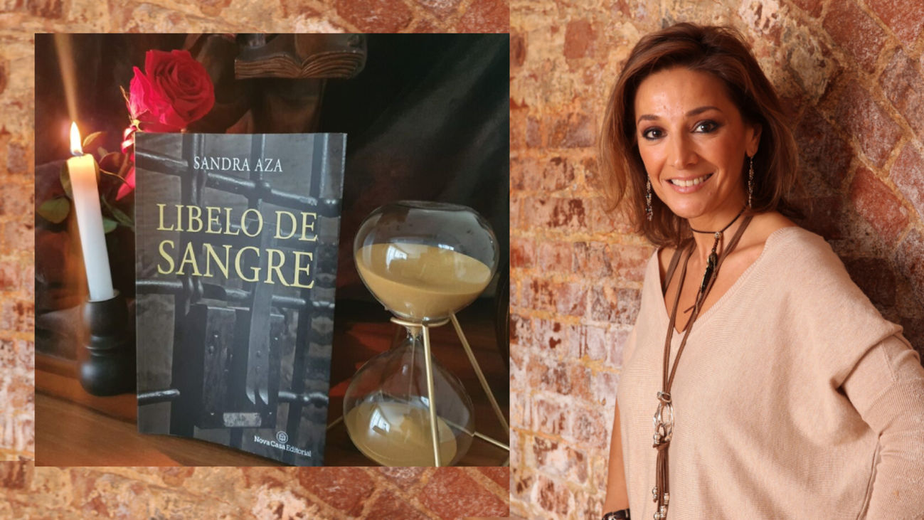 Sandra Aza nos presenta su novela 'Libelo  de Sangre', ambientada en el Siglo de Oro en Madrid