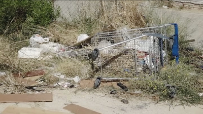 Incremento de basura en el barrio de la UVA, en Hortaleza