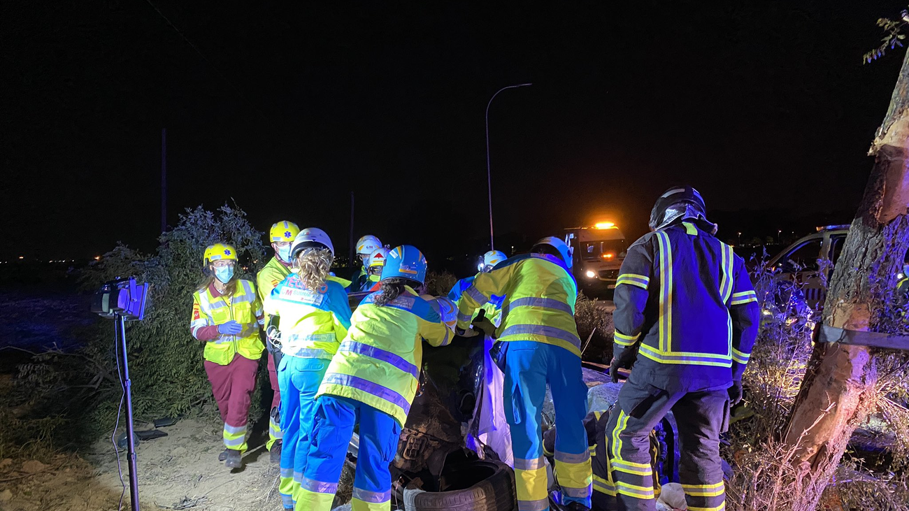 Mueren tres personas al chocar dos vehículos en una carretera de Móstoles