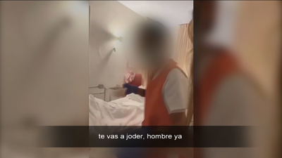 El vídeo vejatorio a una anciana de una residencia en Terrassa: "Abre la puta boca ya, vieja cascarrabias"