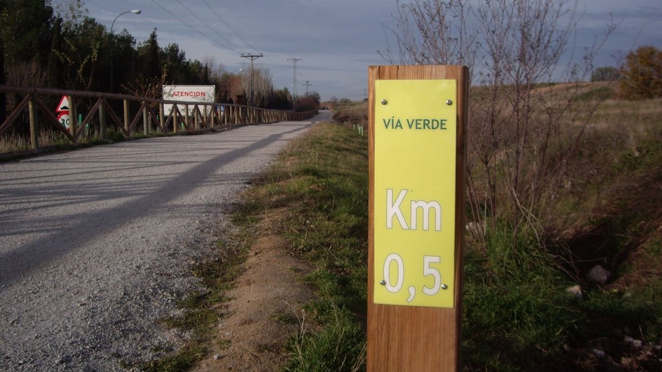 Vecinos de Leganés reivindican una vía verde