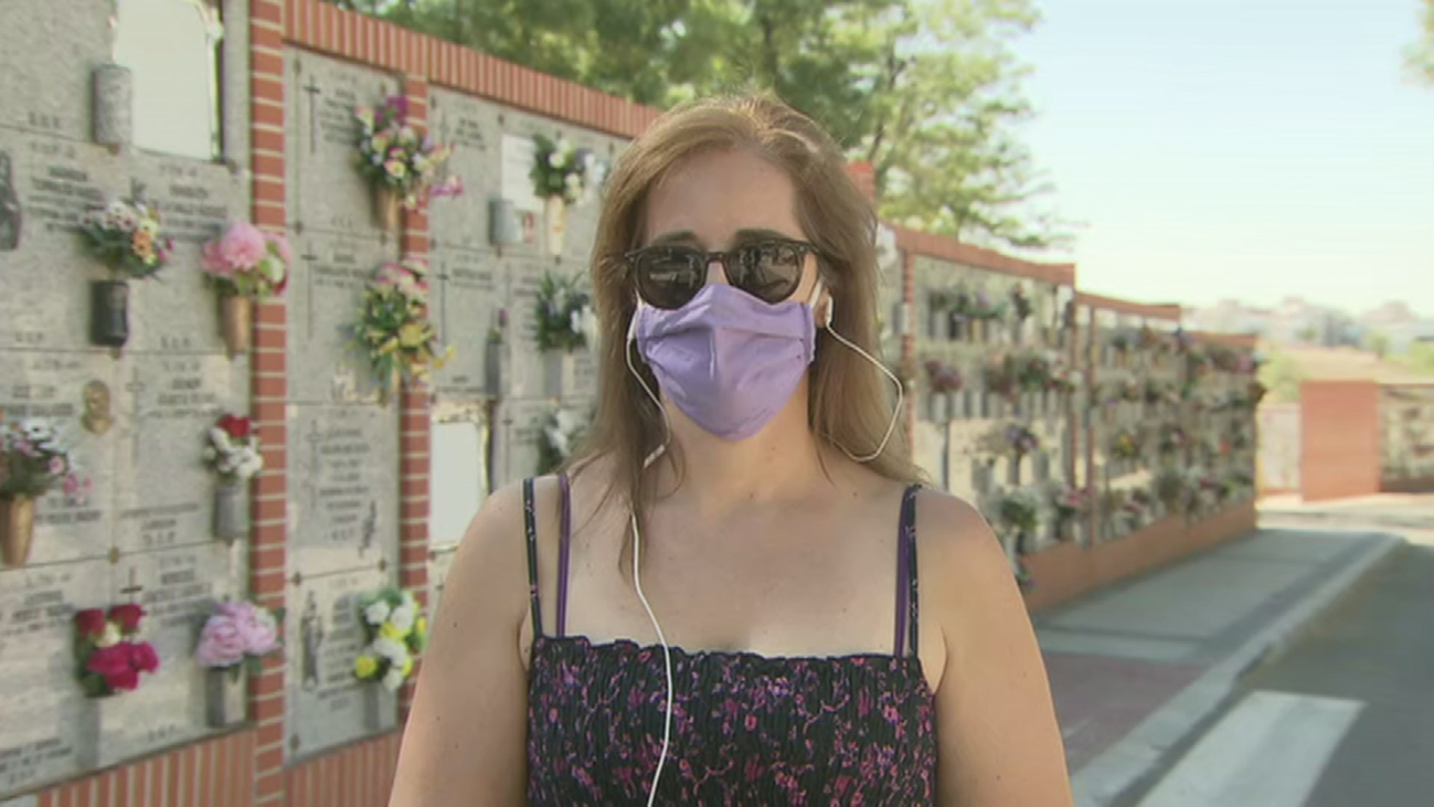 La autora del vídeo viral del Cementerio de La Almudena: "Esto no es una broma, no es un juego"