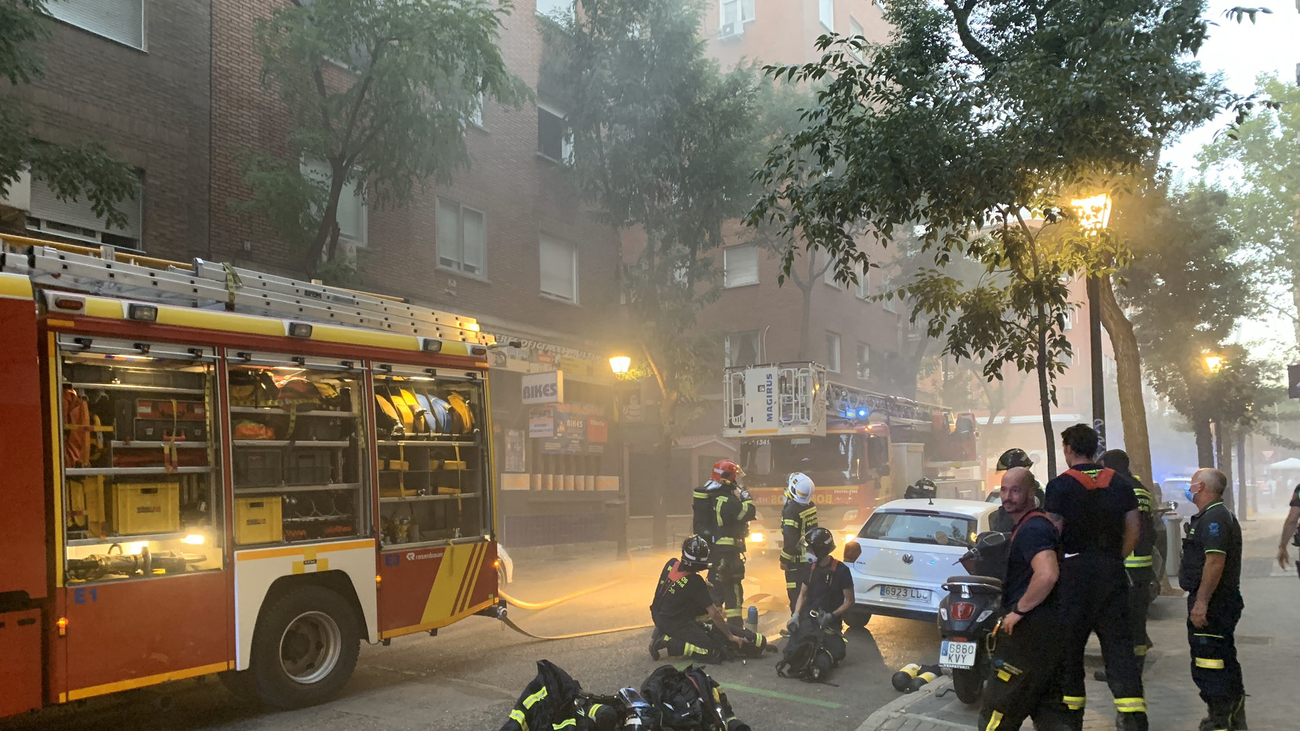 El incendio de Blasco de Garay pudo originarse por la inflamación de un pegamento