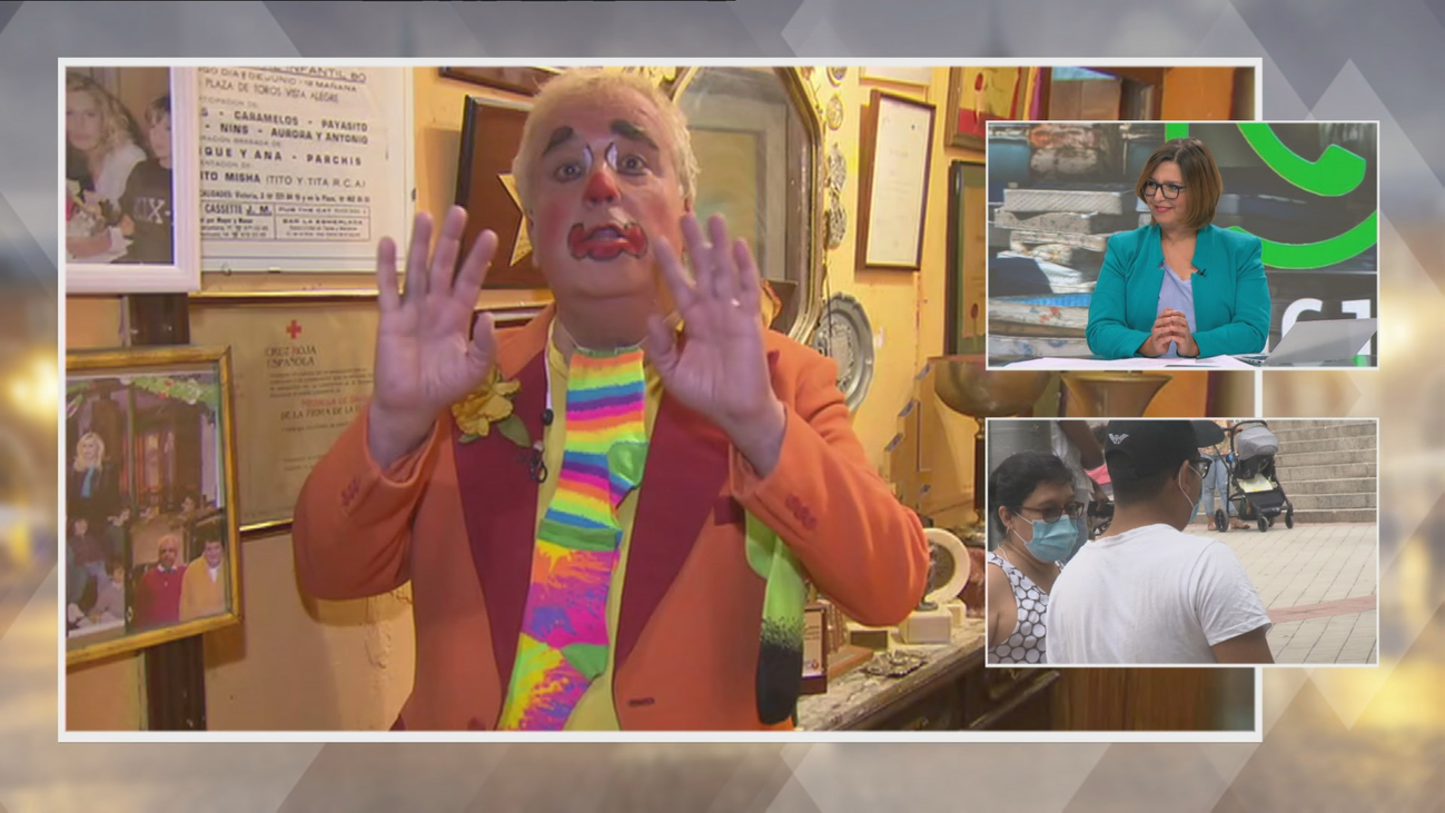 La sonrisa desdibujada de los payasos