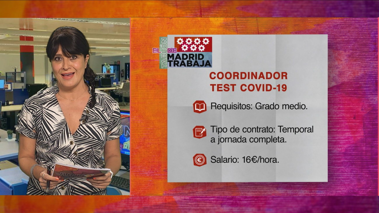 Se necesita personal para realizar test covid-19 en Móstoles