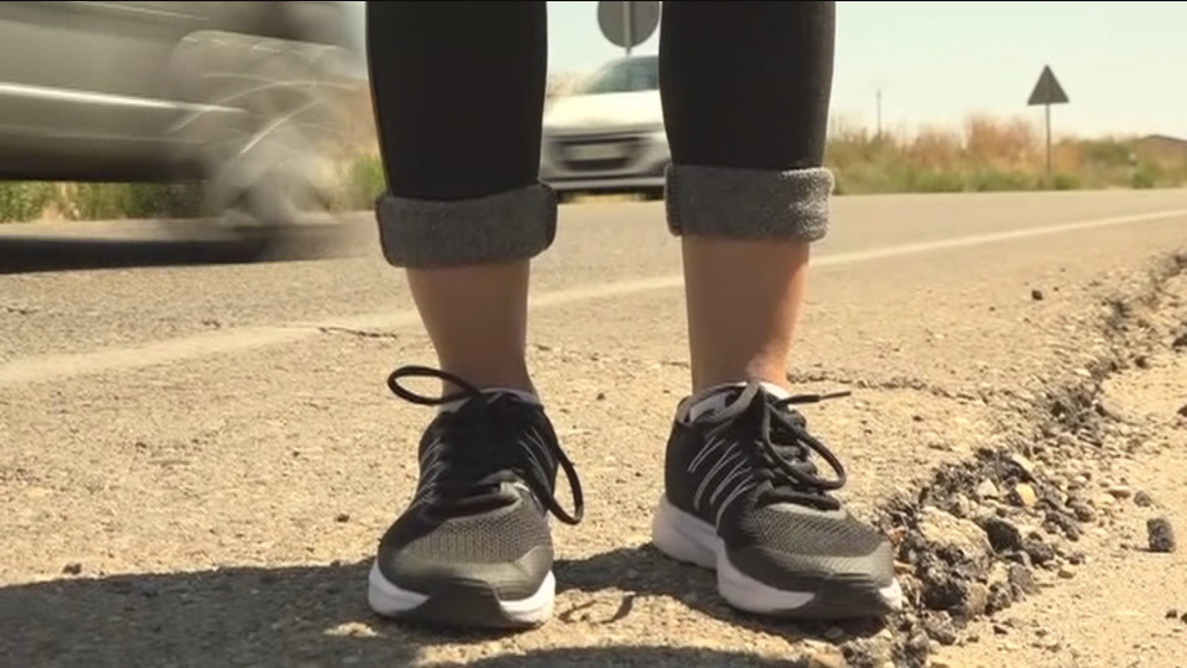 Sin arcén ni paso de peatones entre Ajalvir y Daganzo