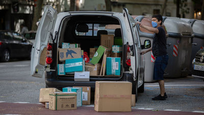 La Justicia condena a Amazon por emplear repartidores como falsos autónomos