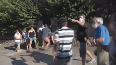 Los okupas vuelven a entrar en uno de los chalets de Eurovillas