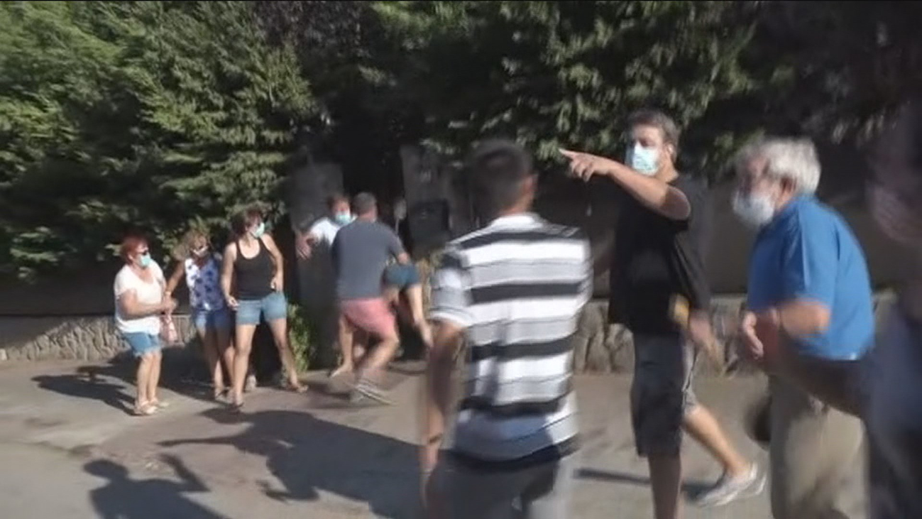 Los okupas vuelven a entrar en uno de los chalets de Eurovillas