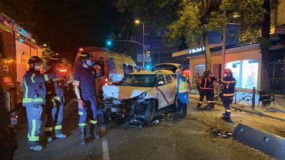 Un atropello múltiple en Bravo Murillo deja un fallecido y a siete personas heridas, dos de ellas graves