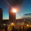 El incendio en la torre de apartamentos impacta a los vecinos de Hortaleza