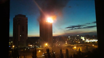 El incendio en la torre de apartamentos impacta a los vecinos de Hortaleza