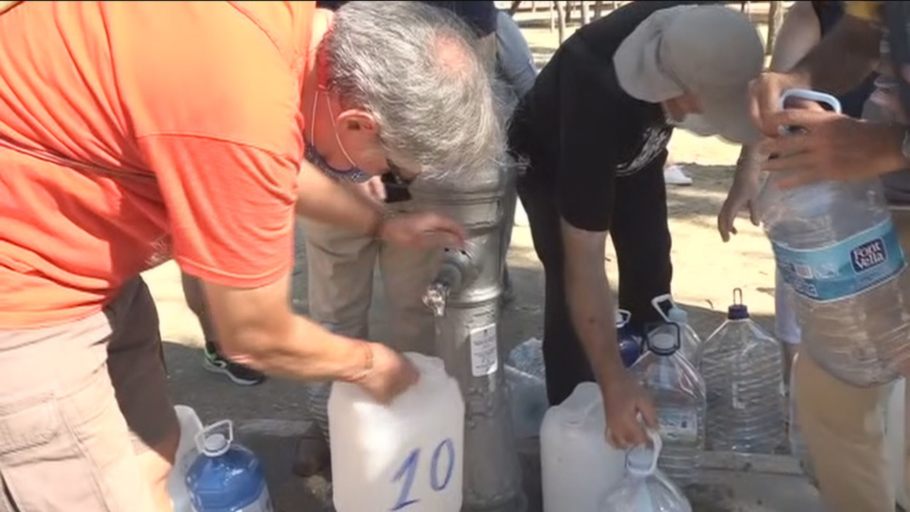 La falta de mantenimiento convierte a estos vecinos de Carabanchel en jardineros