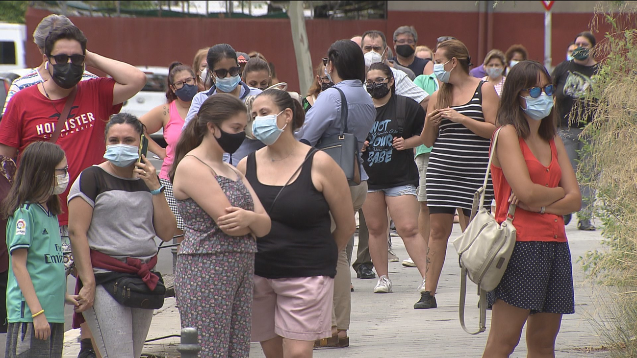 Vallecas concluye este sábado la segunda vuelta de las pruebas PCR para detentar asintomáticos