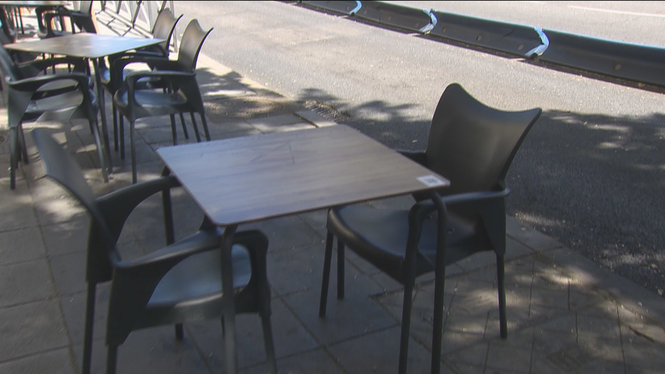 Sin turistas ni paseantes: la milla de oro se queda desierta en plena pandemia