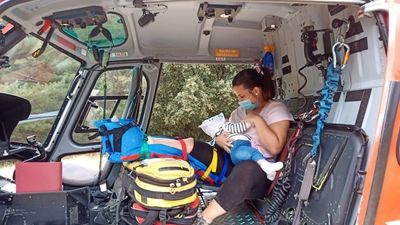 El GERA rescata a una mujer en la Pedriza tras torcerse el tobillo