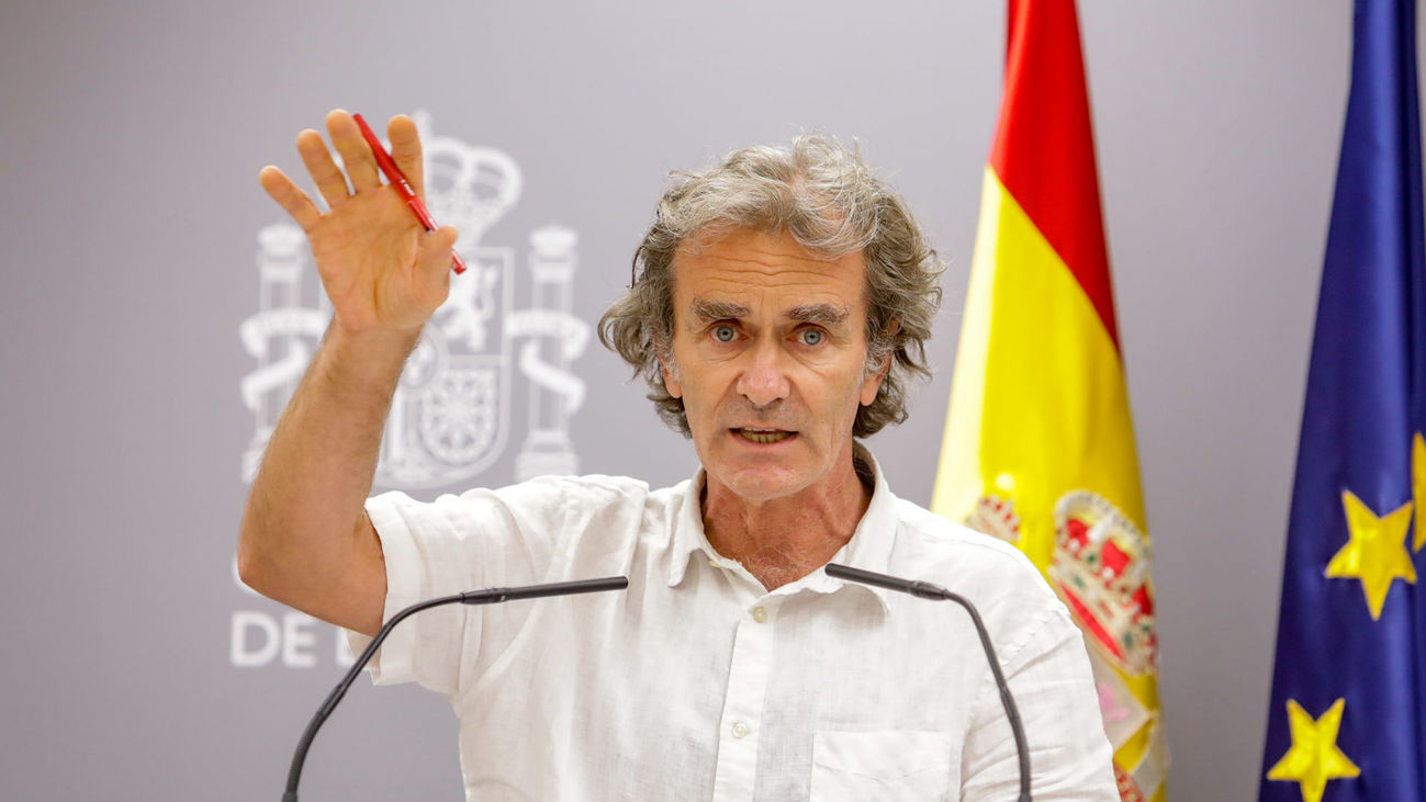 Simón alerta del incremento "importante" de la transmisión del coronavirus en agosto