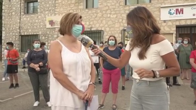 Contra el cierre de su consultorio local en Valdelaguna