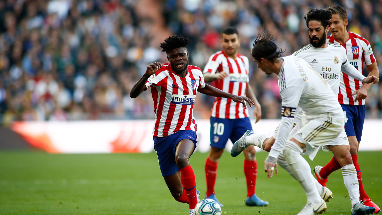 Encuentro entre el Real Madrid y el Atlético de Madrid en LaLiga 2019-2020