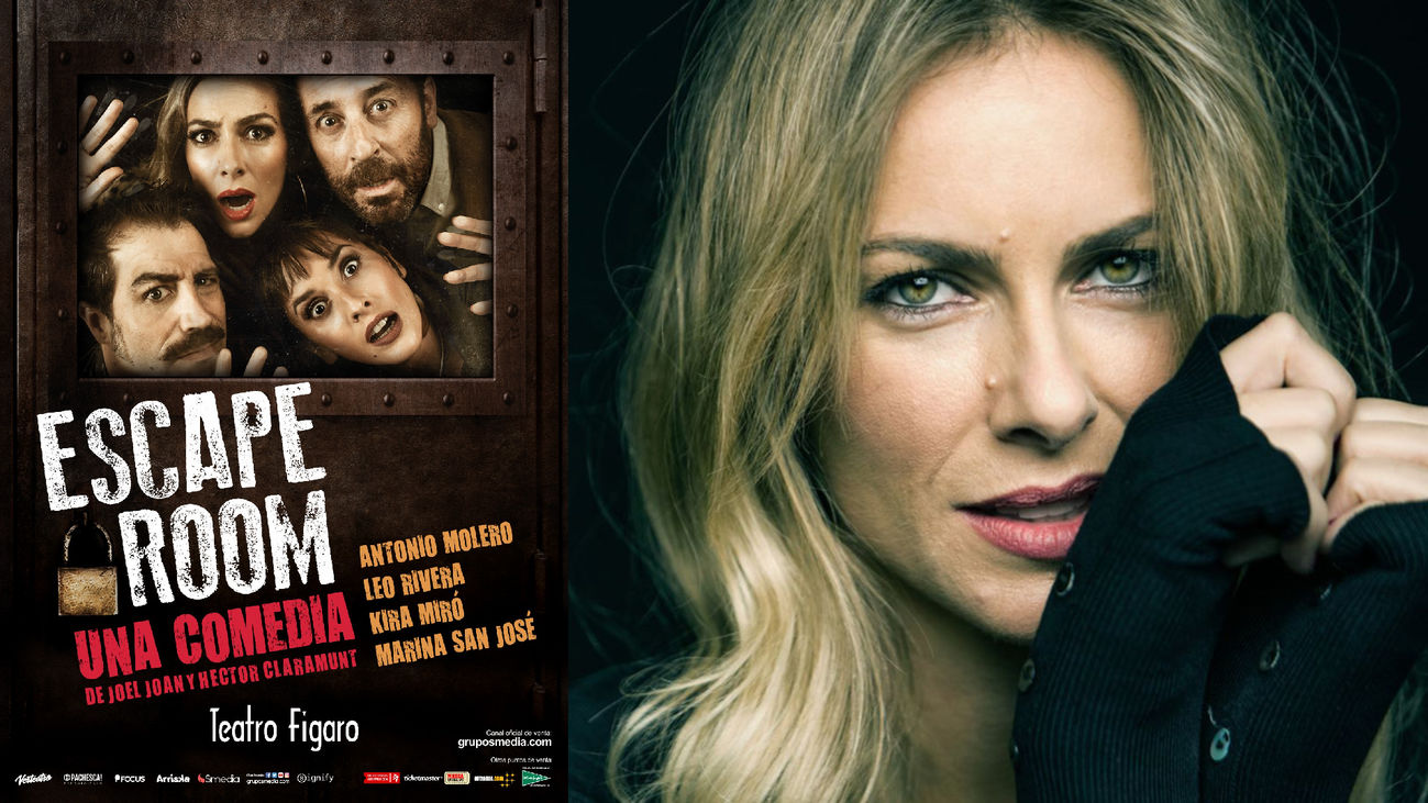 Kira Miró protagoniza 'Escape Room' en el Teatro Fígaro