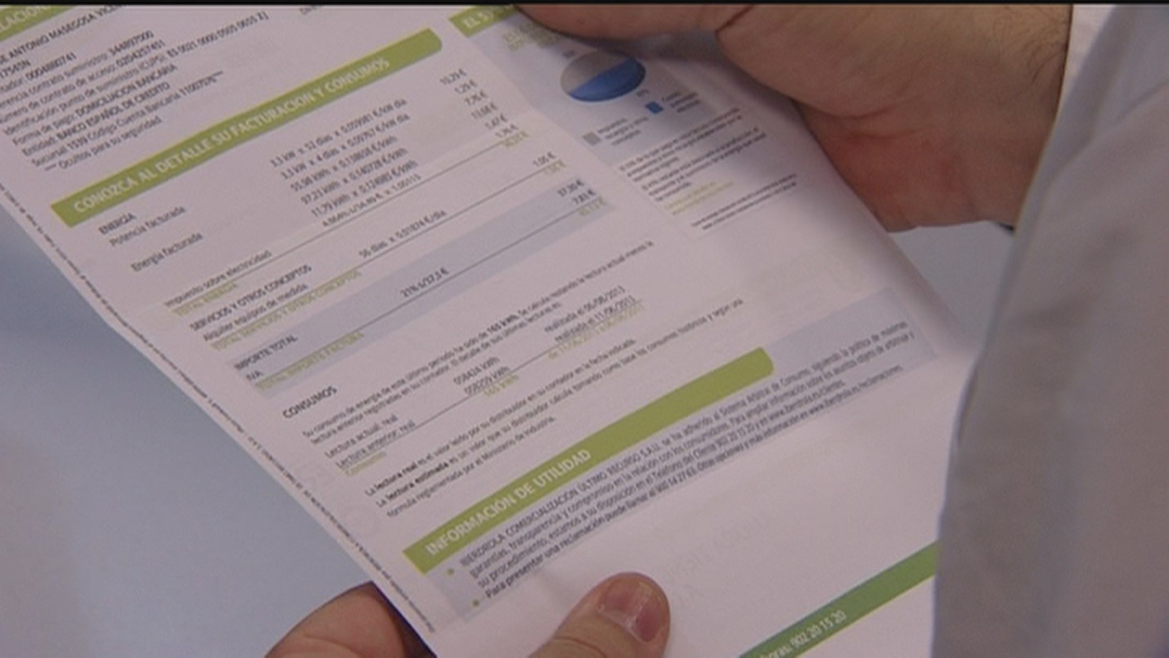 La factura de la luz sube un 4,5% respecto al mes anterior