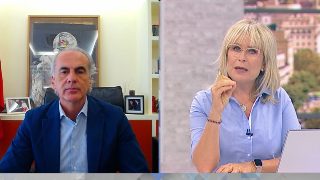 El consejero de Sanidad, Enrique Ruiz Escudero, en entrevista en 120 Minutos