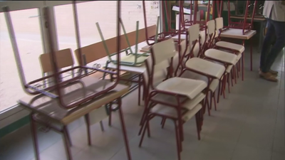Los colegios, en pleno proceso 'de mudanza' para habilitar aulas extra