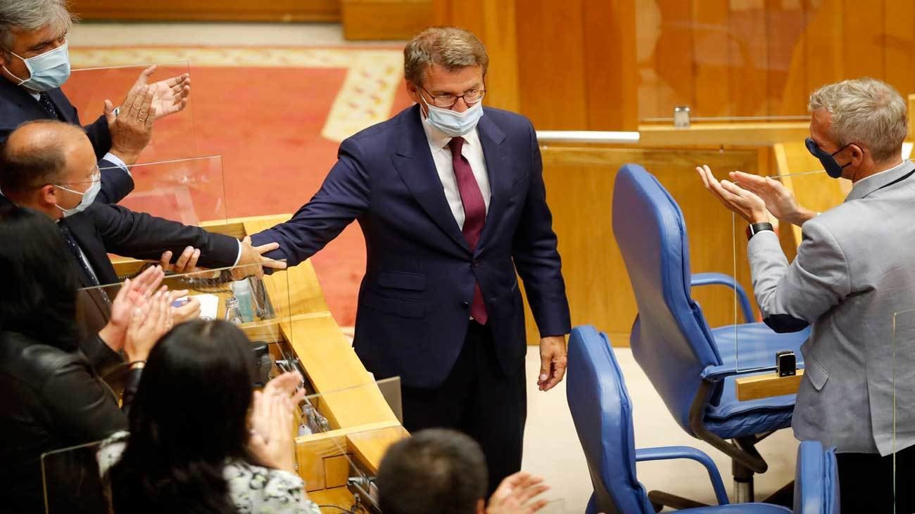 Feijóo investido por cuarta vez como presidente de la Xunta de Galicia