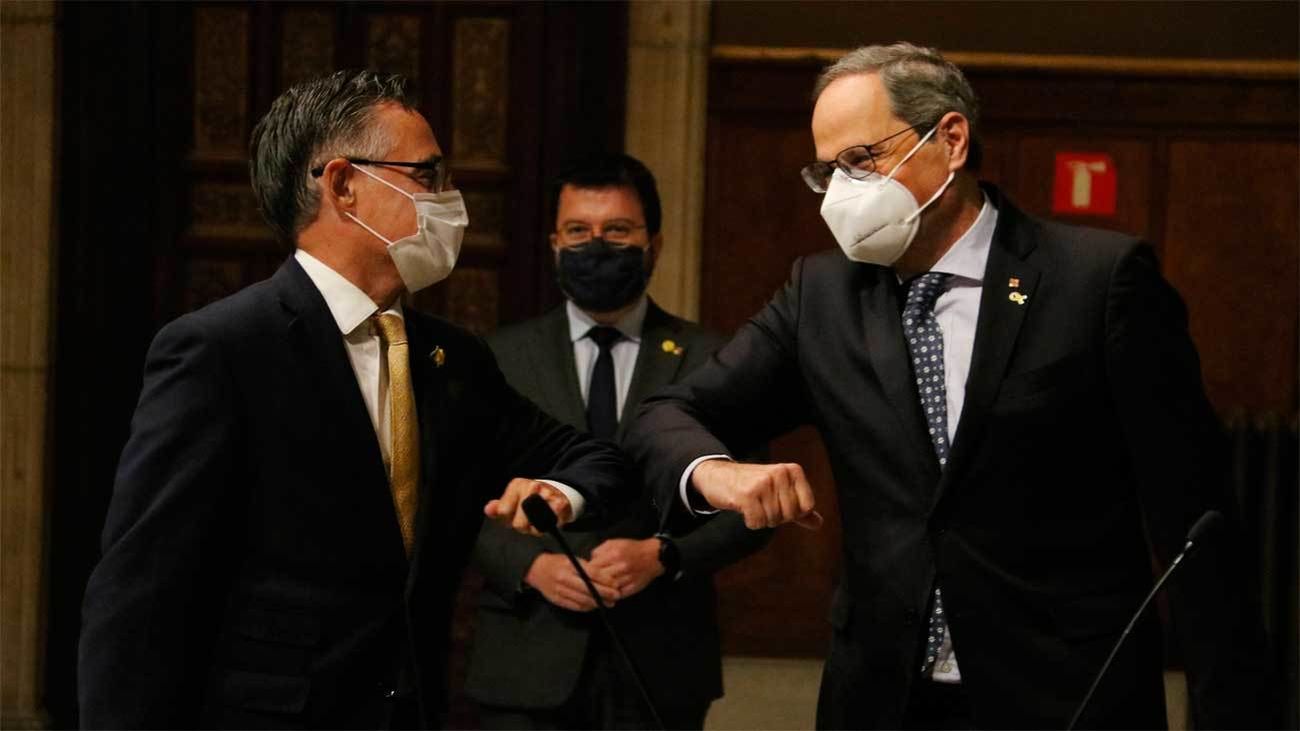 Torra remodela su Govern y aleja la perspectiva de elecciones
