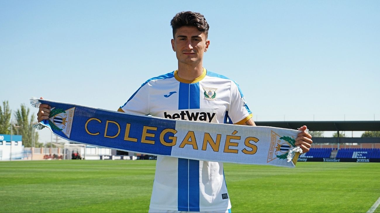 Luis Perea: "Quería cambiar y qué mejor que jugar en el Leganés"