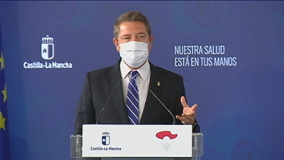 Page dice que el 80% de los casos de la región proceden de "la bomba vírica" de Madrid