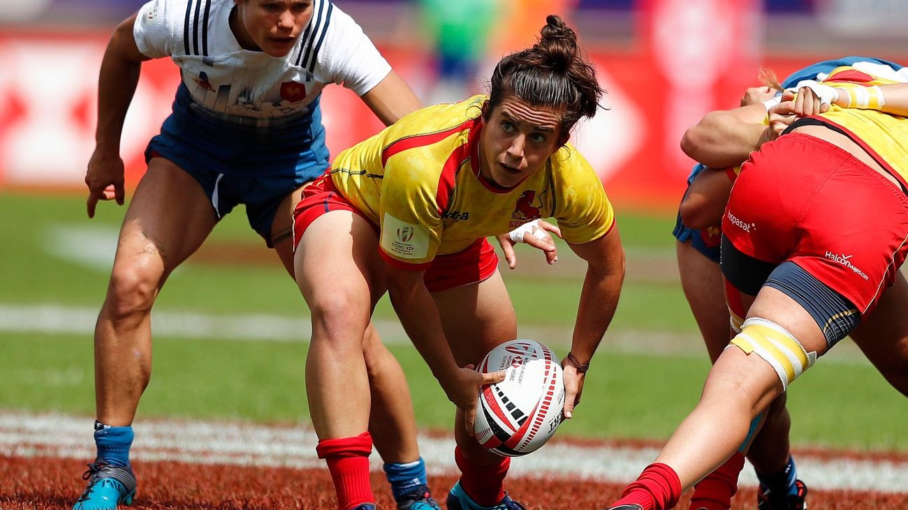 Patricia García, una madrileña, profesional del rugby en Inglaterra
