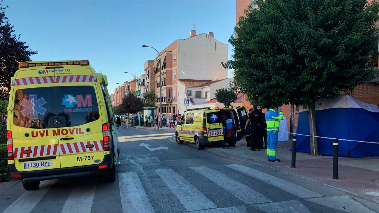 Tratan de localizar al autor de la cuchillada que costó la vida a un menor en Getafe