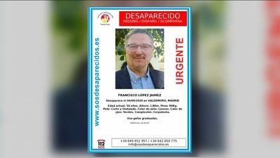 Localizado con vida el director del colegio Lagomar desaparecido este viernes en Valdemoro