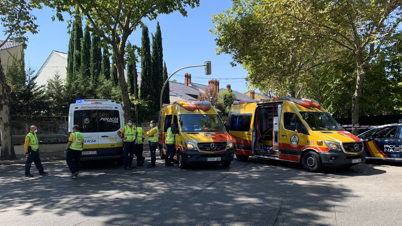 Muere un hombre tras ser atropellado por un autobús interurbano en Aravaca