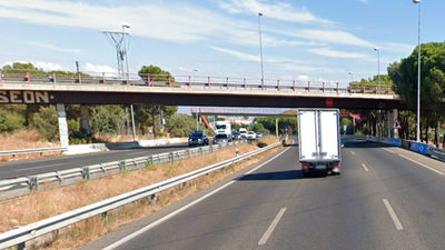 El viernes por la noche se reabre en Tres Cantos el puente del enlace sur sobre la M-607