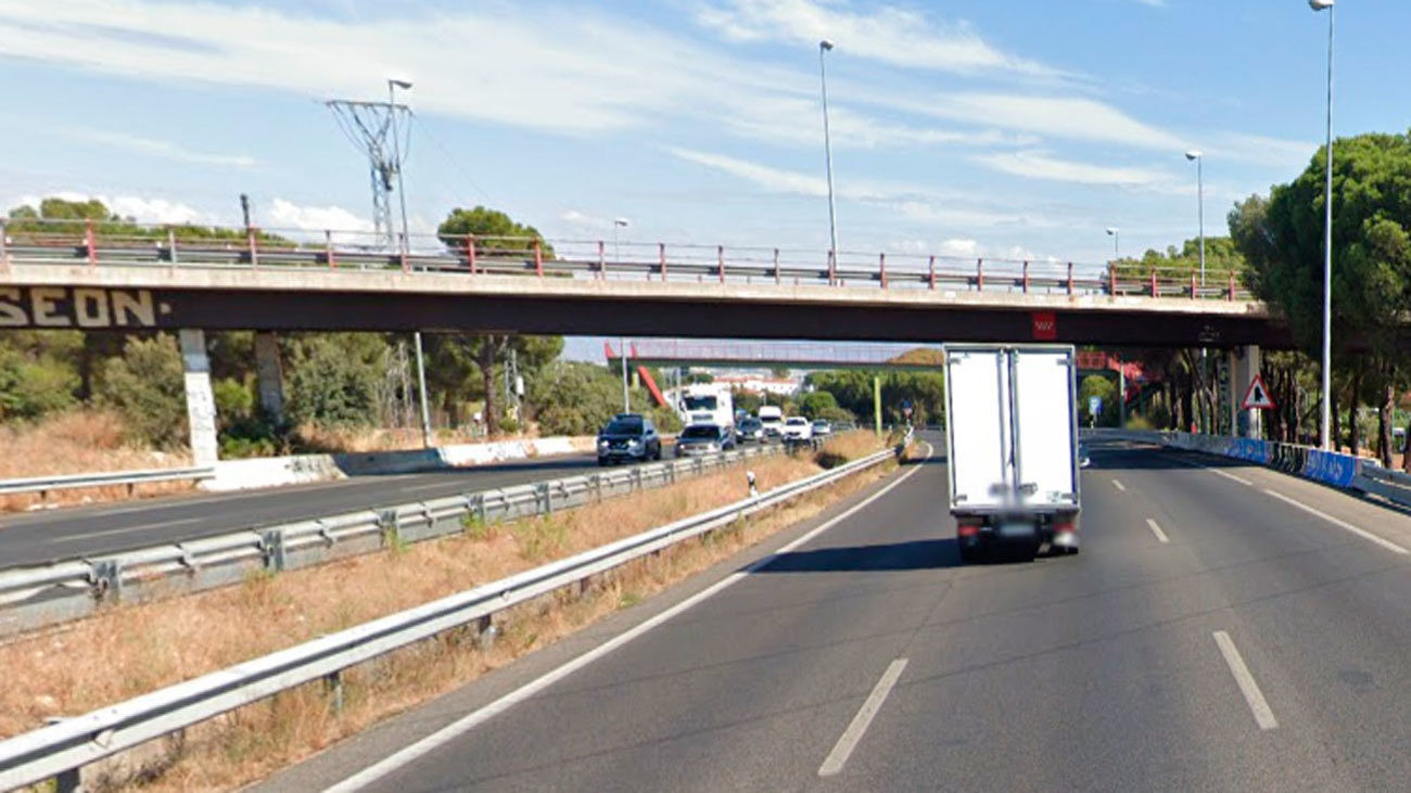 Puente de la M-607 en Tres Cantos