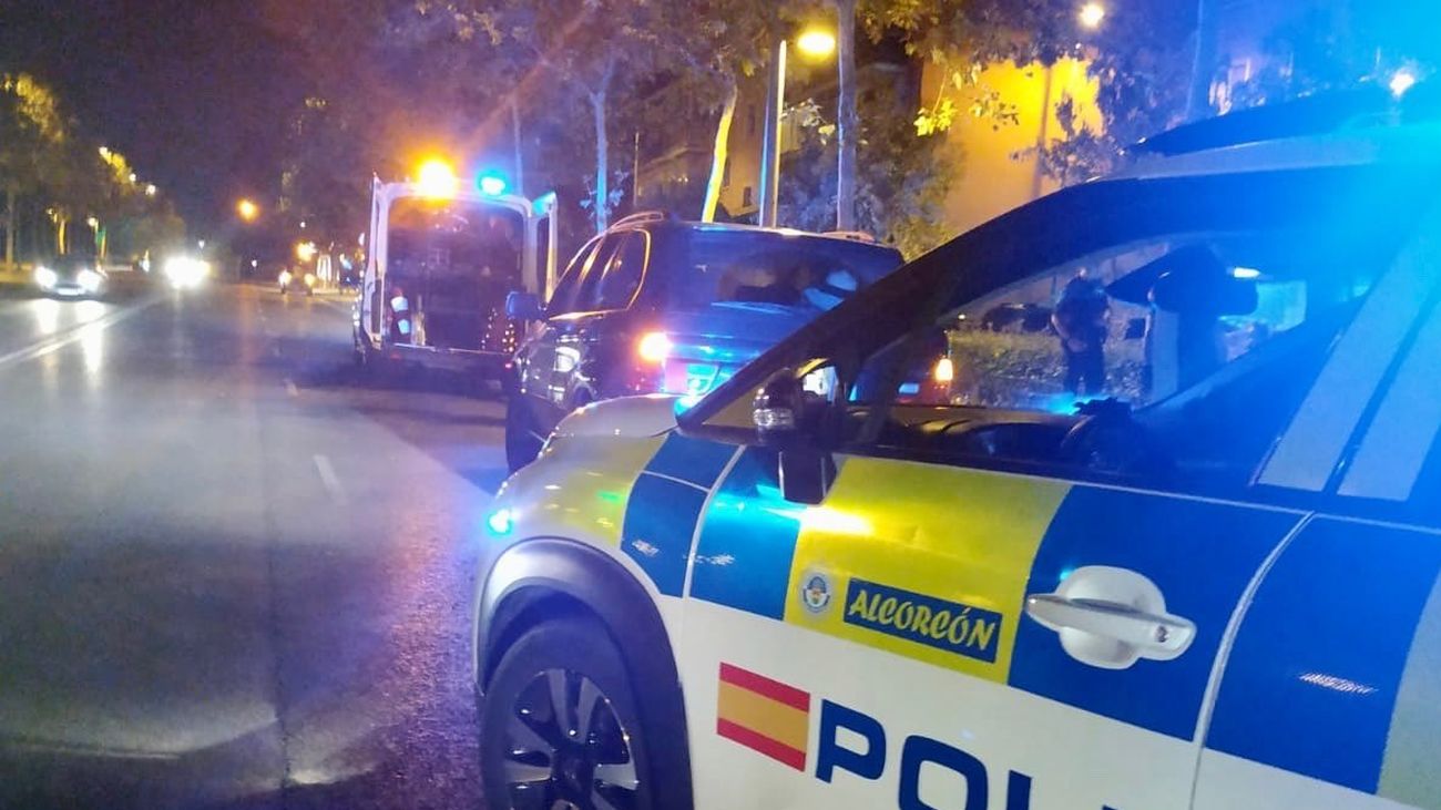 Un coche de la Policía Local de Alcorcón