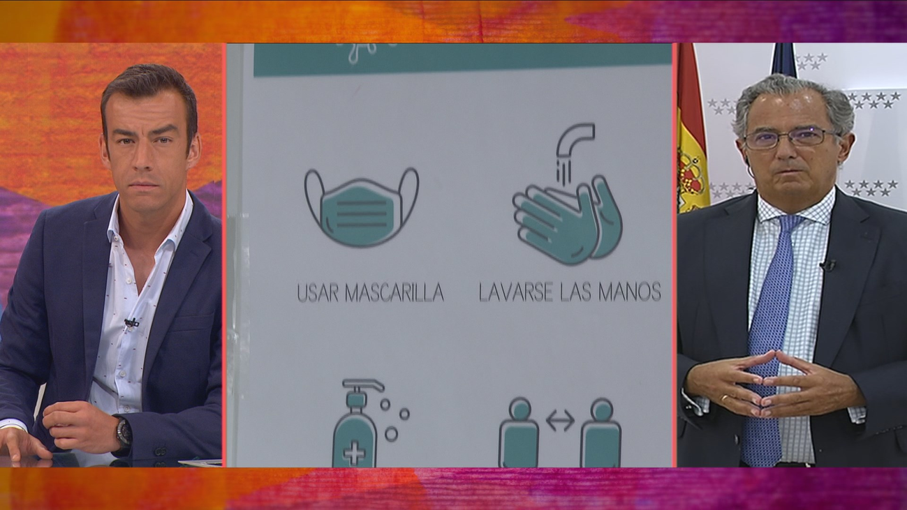 Enrique Ossorio "tranquiliza" a los 2.000 profesores que tienen que repetir una PCR: "Van a dar negativo casi todos"