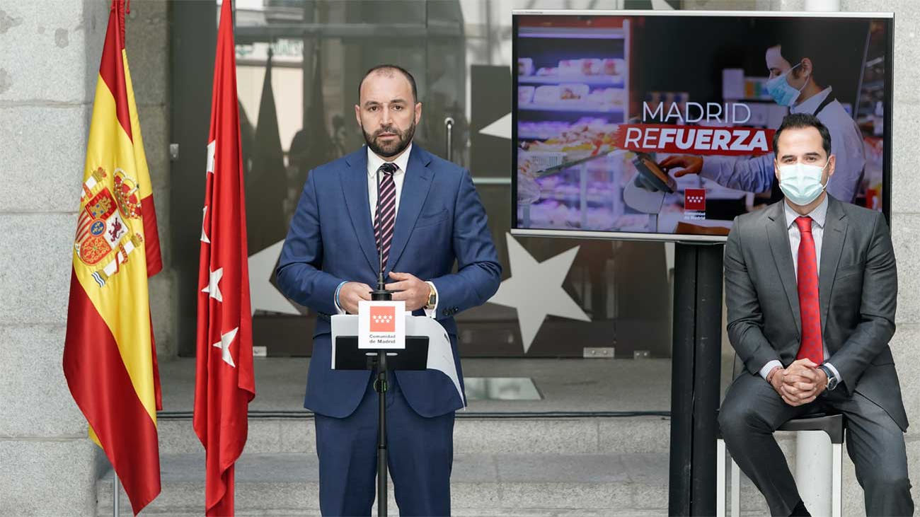 Plan 'Madrid Refuerza',  con 213 millones en ayudas, para mantener el tejido empresarial