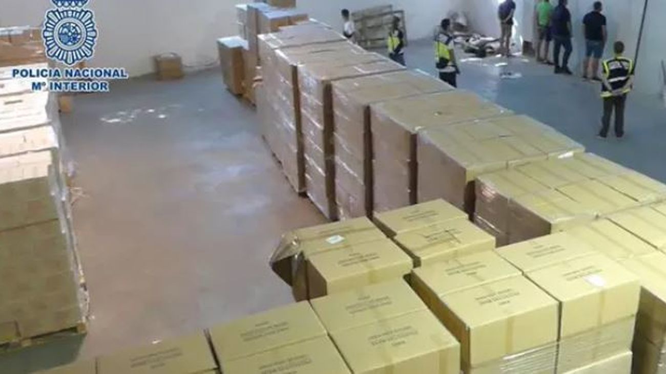 Localizados en Fuenlabrada los palés robados con productos sanitarios