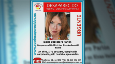 Continúa la búsqueda de Maite, una joven de 27 años desaparecida en Rivas Vaciamadrid